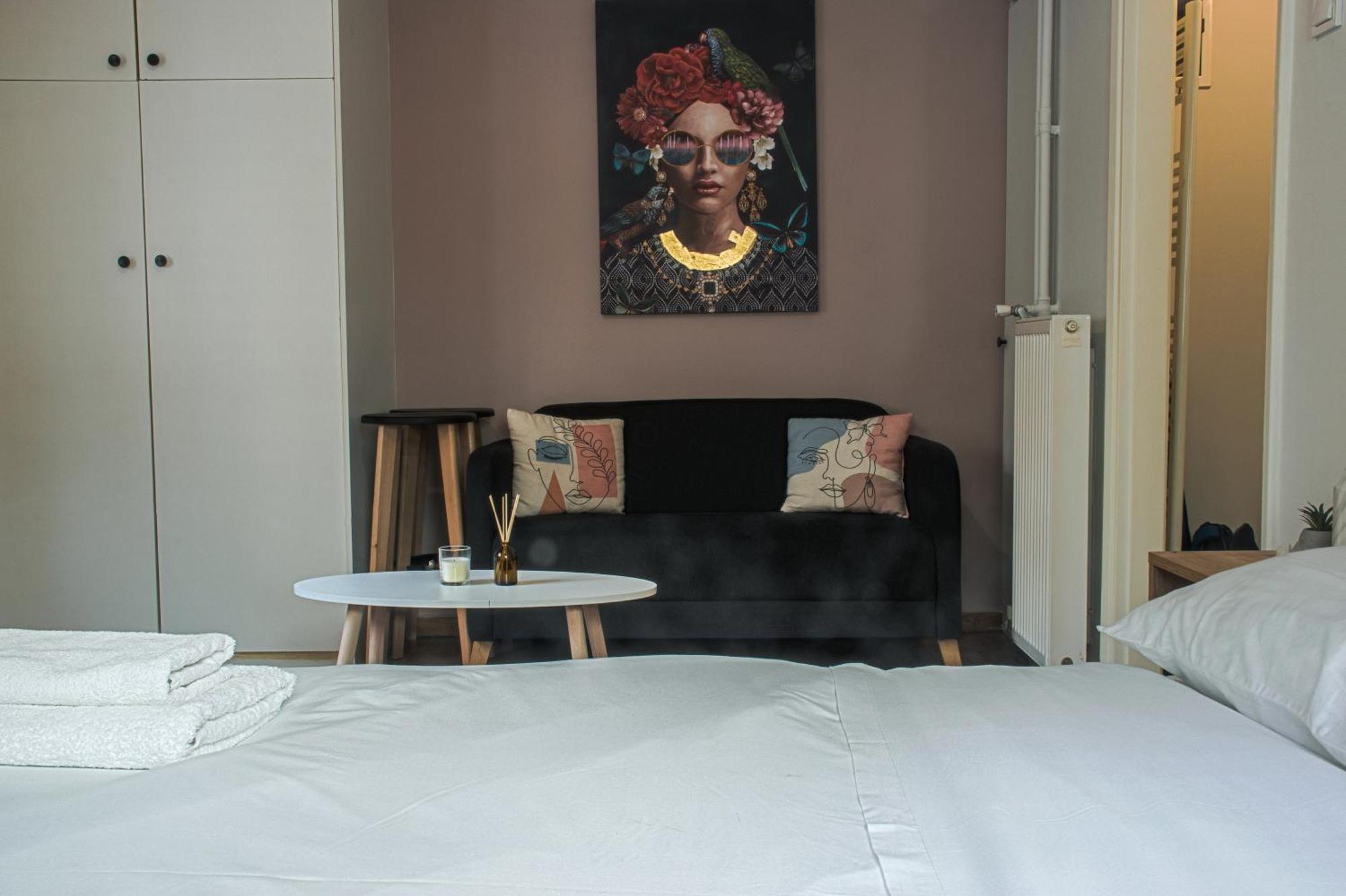 Exarcheia Urban Studio Apartment Athen Exterior foto