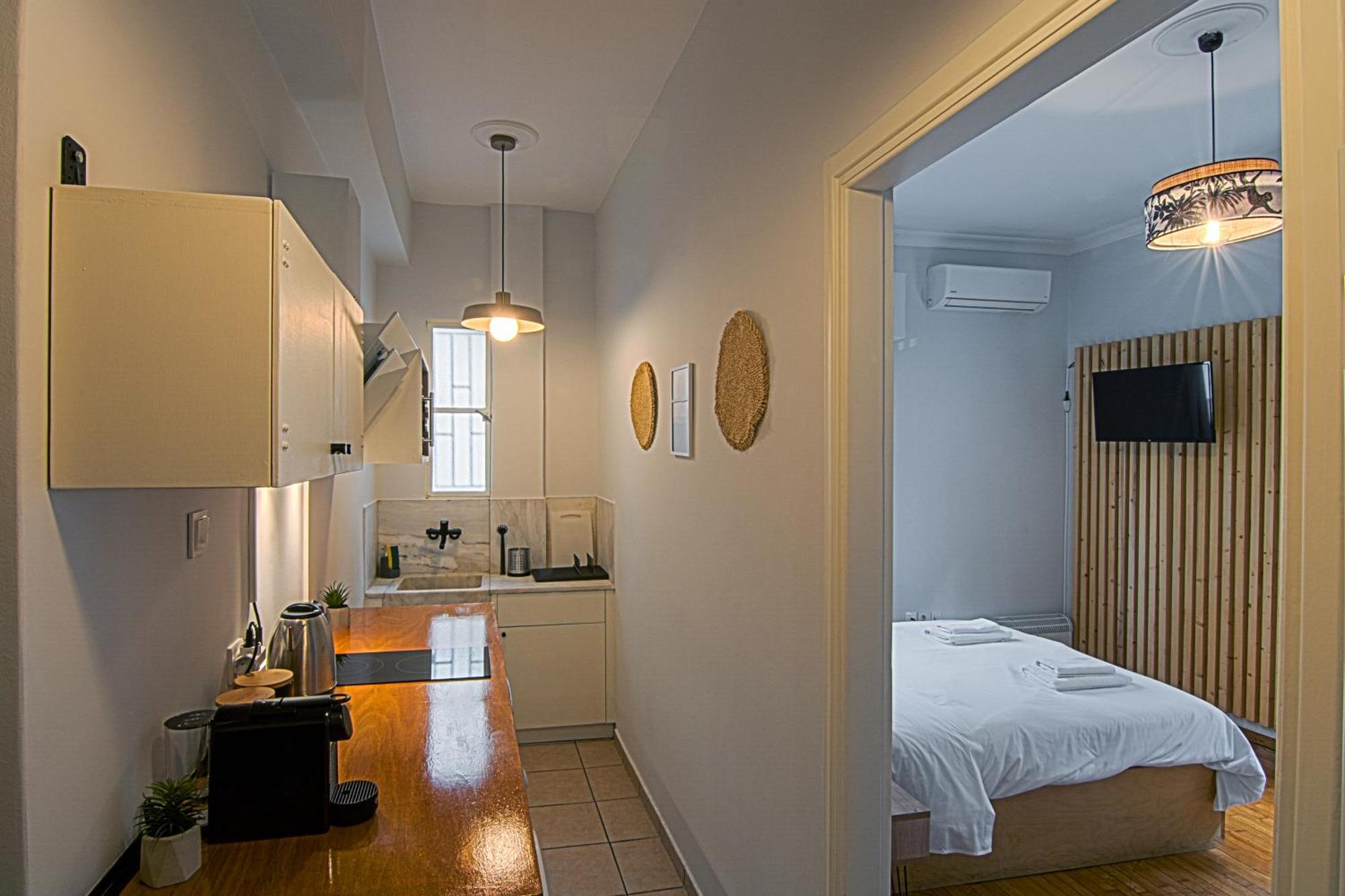 Exarcheia Urban Studio Apartment Athen Exterior foto